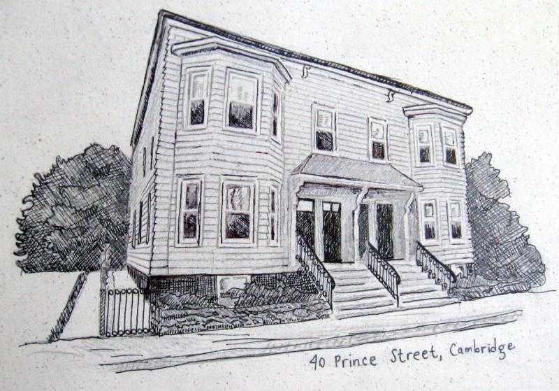 Особняк карандашом