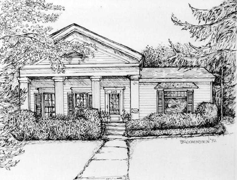 Городская усадьба рисунки