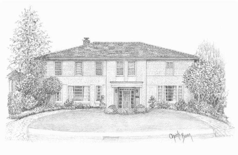 Старинные усадьбы Графика