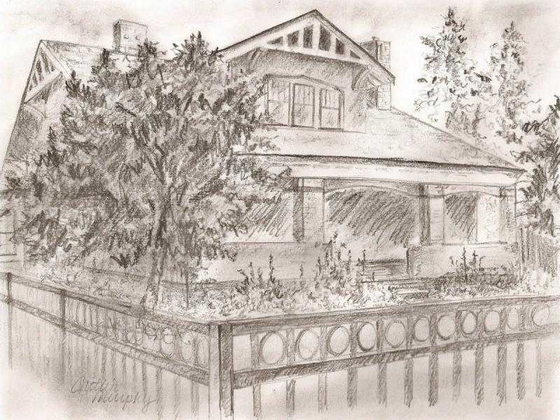 Городская усадьба рисунки