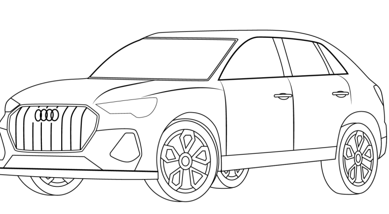 Вольво векторный рисунок