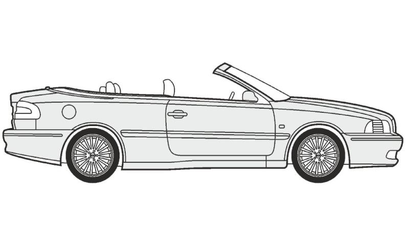 Рисунок машины карандашом