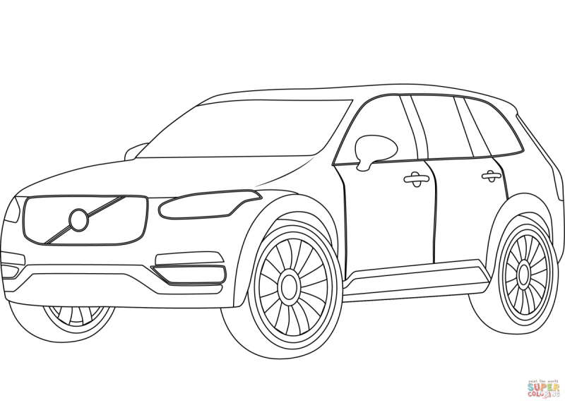 BMW e36 седан раскраска