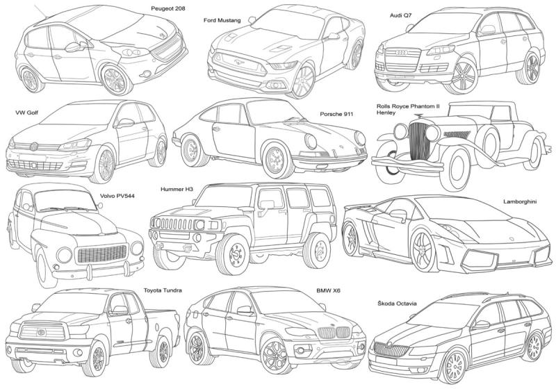 Раскраска DAF XF 106