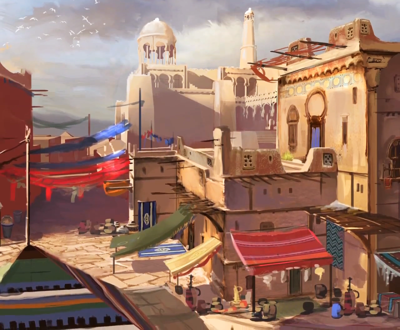 Город в пустыне фэнтези