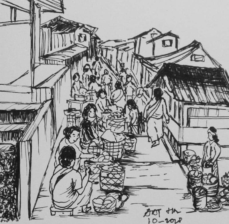 Композиция на тему рынок