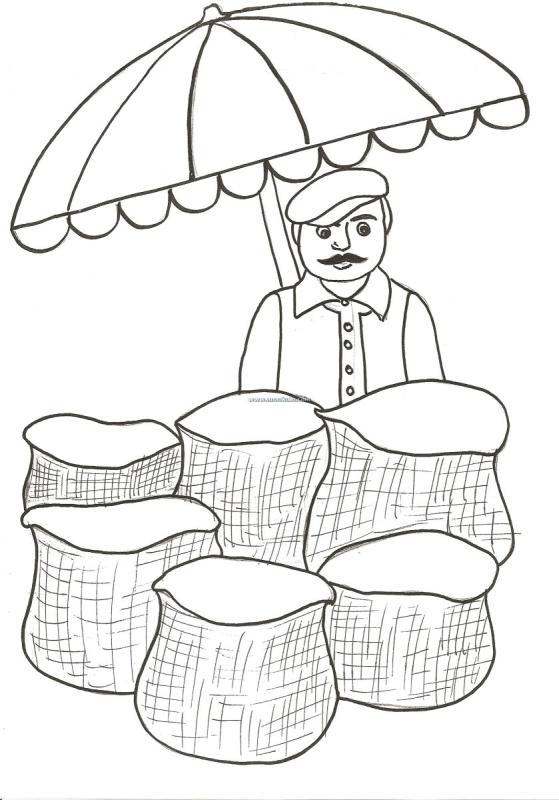 Средневековый рынок фэнтези