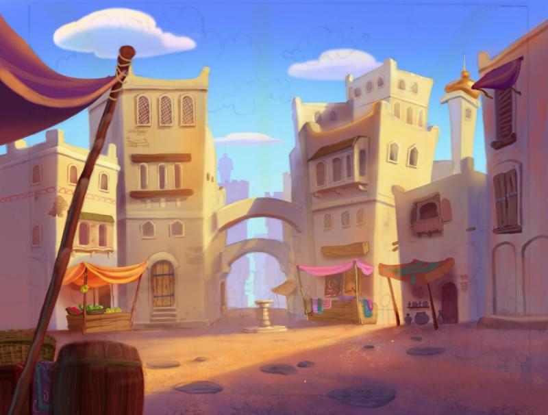 Средневековая Лавка торговца