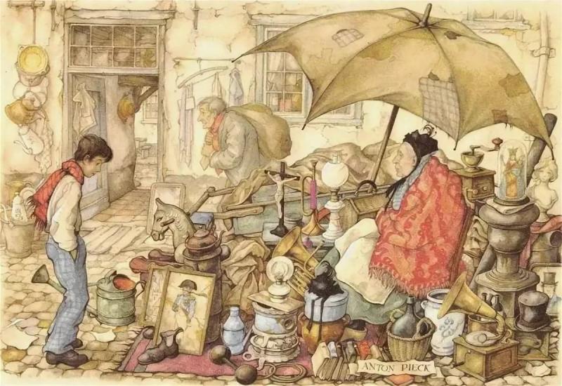 Рынок зарисовки