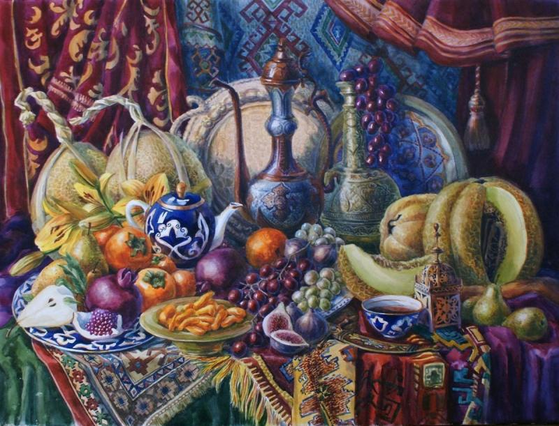 Туйгун щарахимов художник Узбекистан