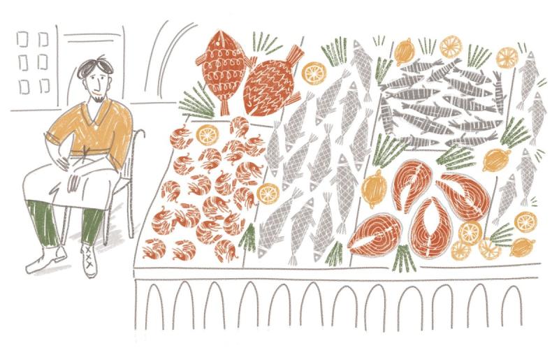 Восточный базар рисунок логотип