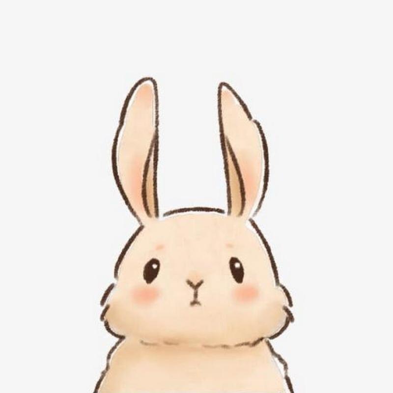 Милый зайчик арт