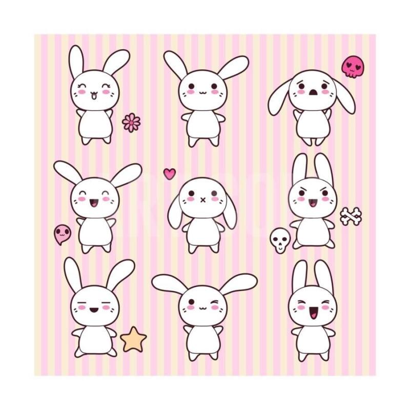 Кавайные кролики