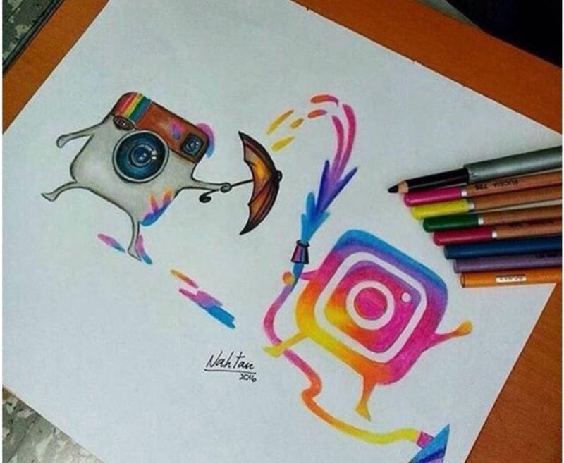 Рисунки для срисовки фломастерами