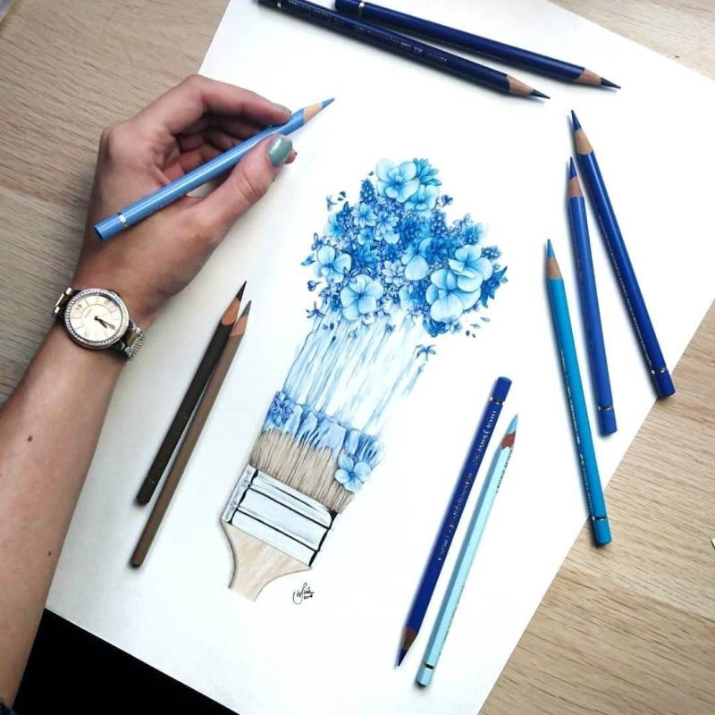 Альфред баша Alfred Basha рисунки