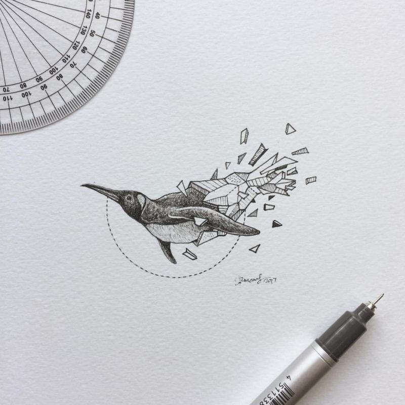 Геометрические животные Керби Розанес