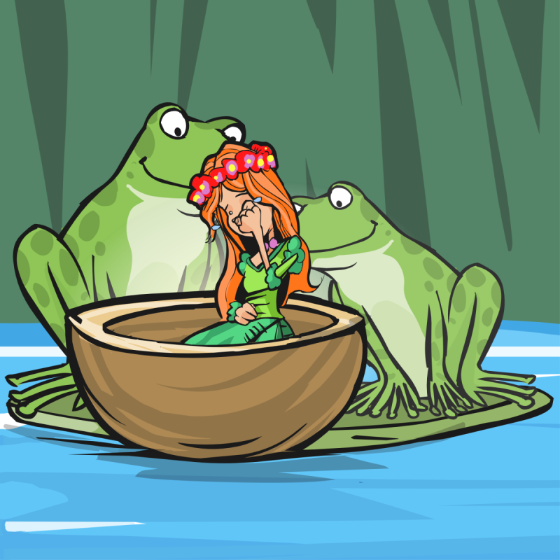 Лягушатник Дюймовочка