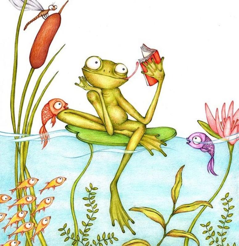 Лягушка иллюстрация