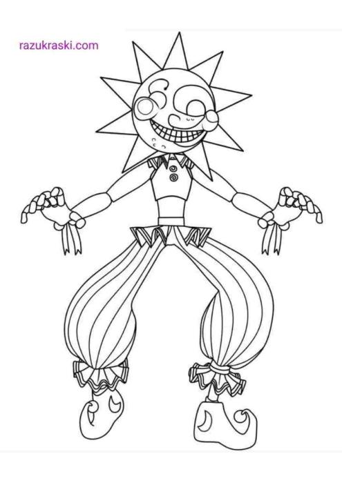 АНИМАТРОНИКИ 9 раскраска