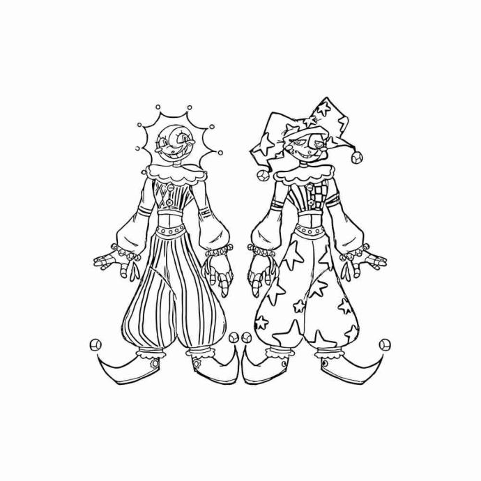 Раскраски ФНАФ Балора