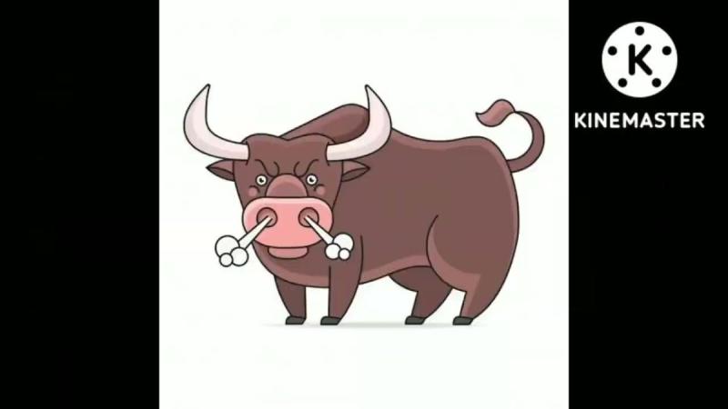 Бык рисунок для детей