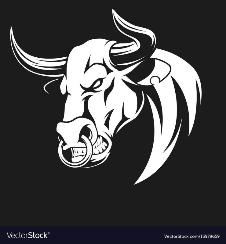 Бык набросок