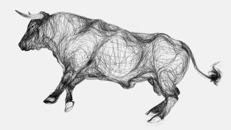 Бык Графика