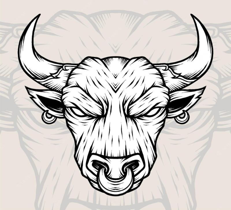 Бык Графика