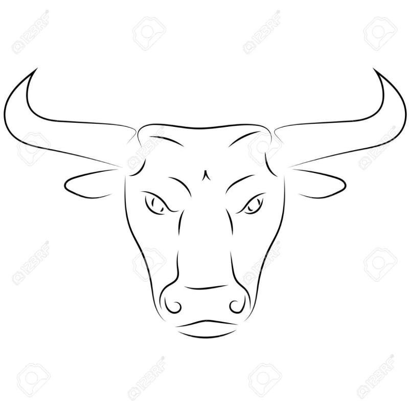 Голова быка