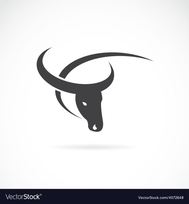 Рога быка стилизованные