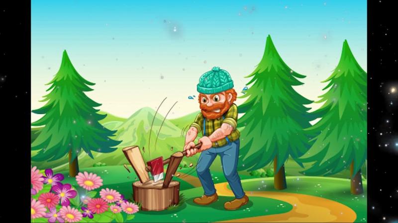 Дровосек рисунок69