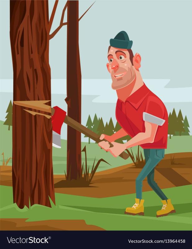 Лесоруб для детей