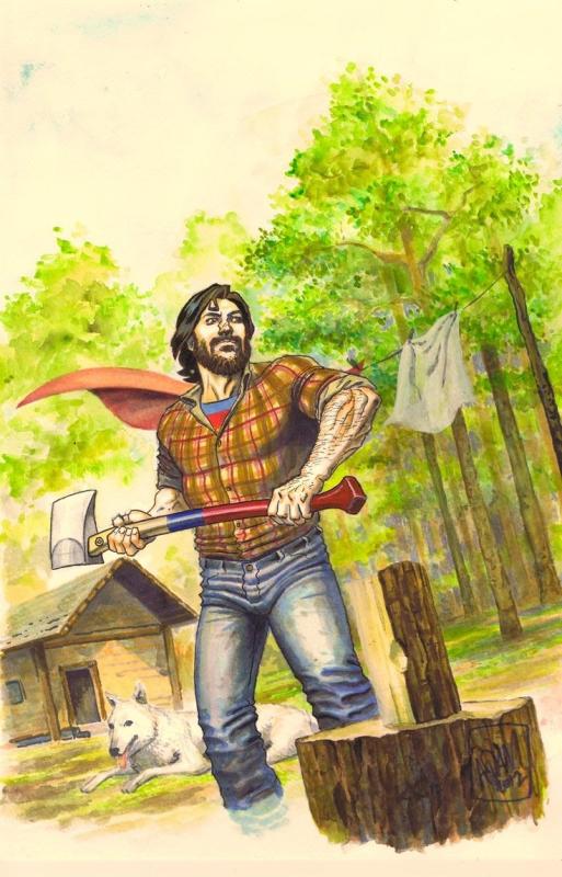 Дровосек мультяшный