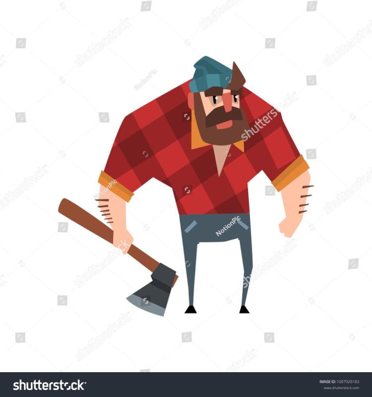 Дровосек мультяшный