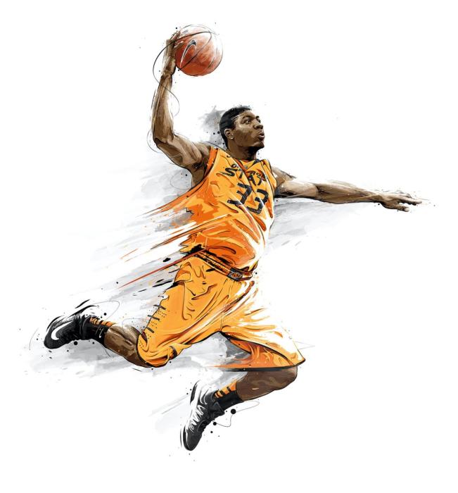 NBA Леброн Джеймс арт