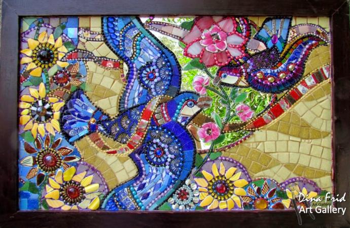 Дина Фрид мозаика