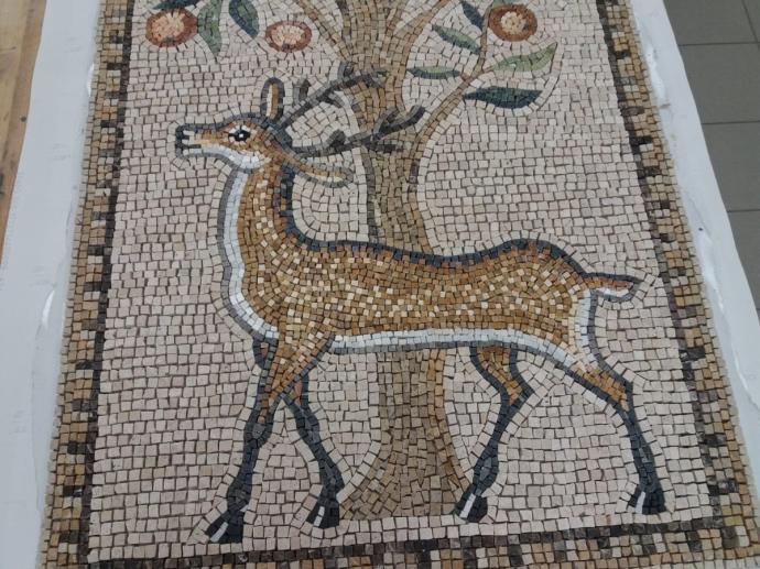 Римская мозаика в интерьере