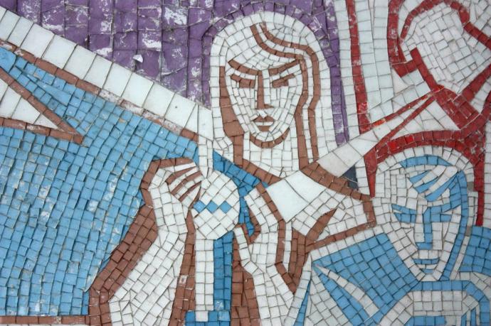 Монументальная живопись мозаика и фреска