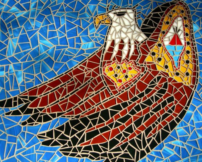 Мозаика вид декоративно прикладного искусства