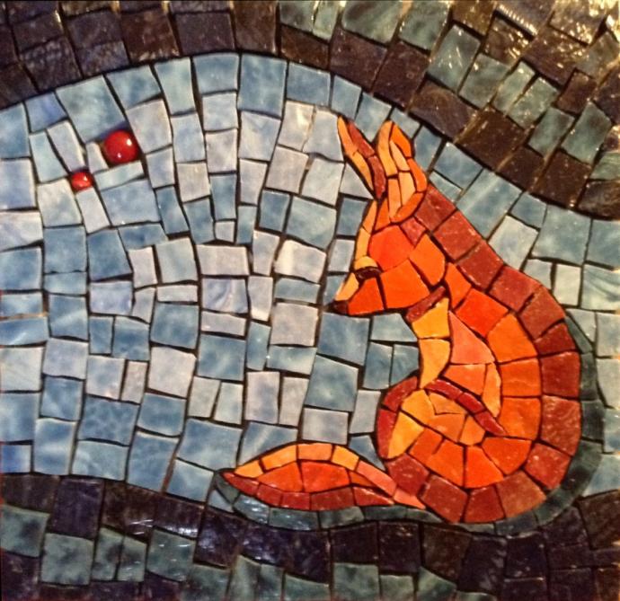 Мозаика из разных материалов