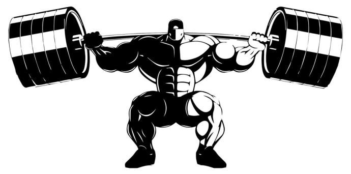 Штангист Графика