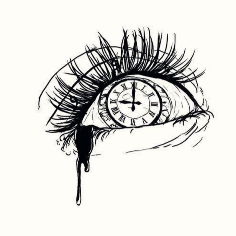 Тату часы Минимализм