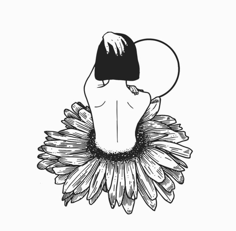 Эскизы Минимализм для скетчбука