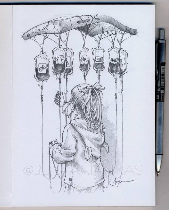 Рисунки карандашом со смыслом