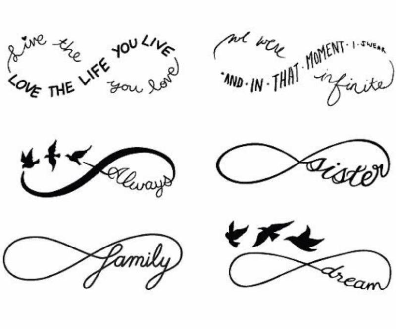 Эскизы татуировок надписей для девушек