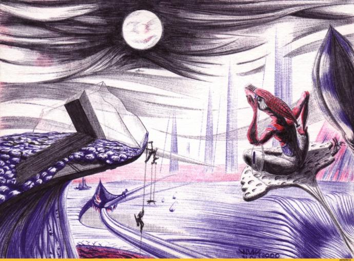 Художник фантаст Иван Агапов