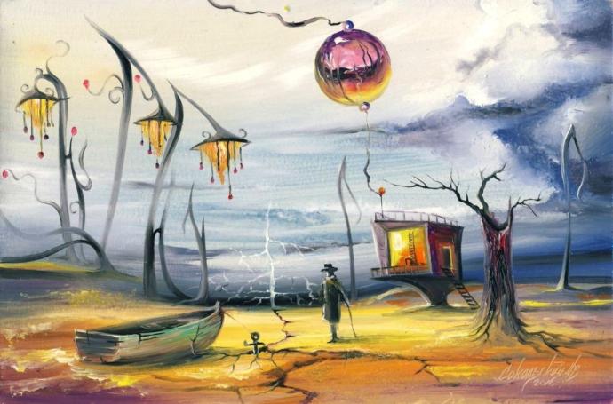 Придумать фантастический мир рисунки