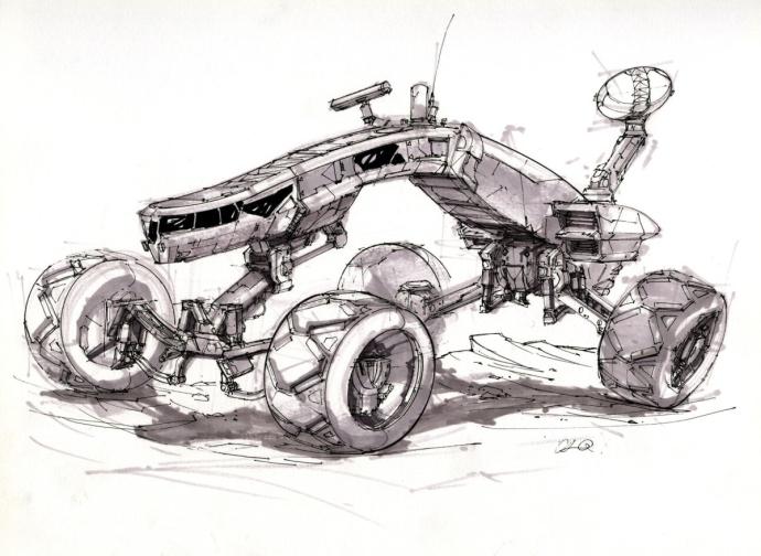 Фантастический рисунок 1914