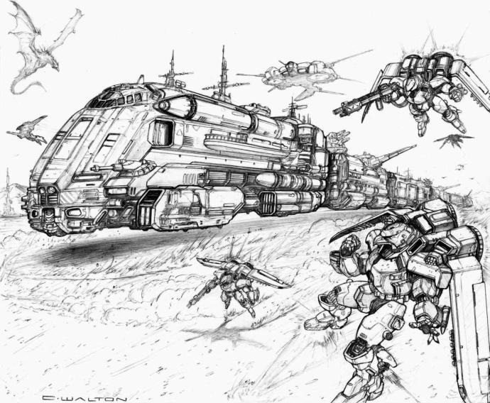 Фантастика карандашом