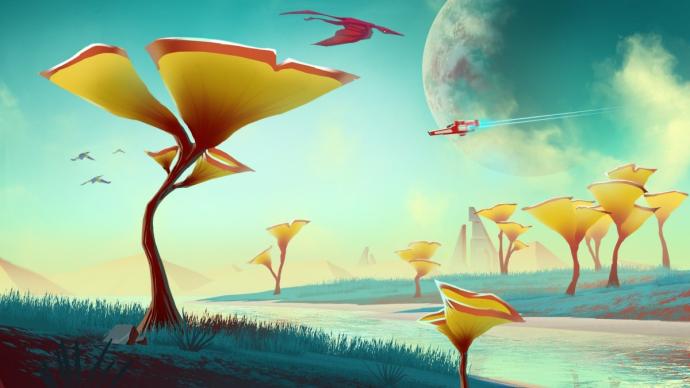 Концепт арты no man's Sky